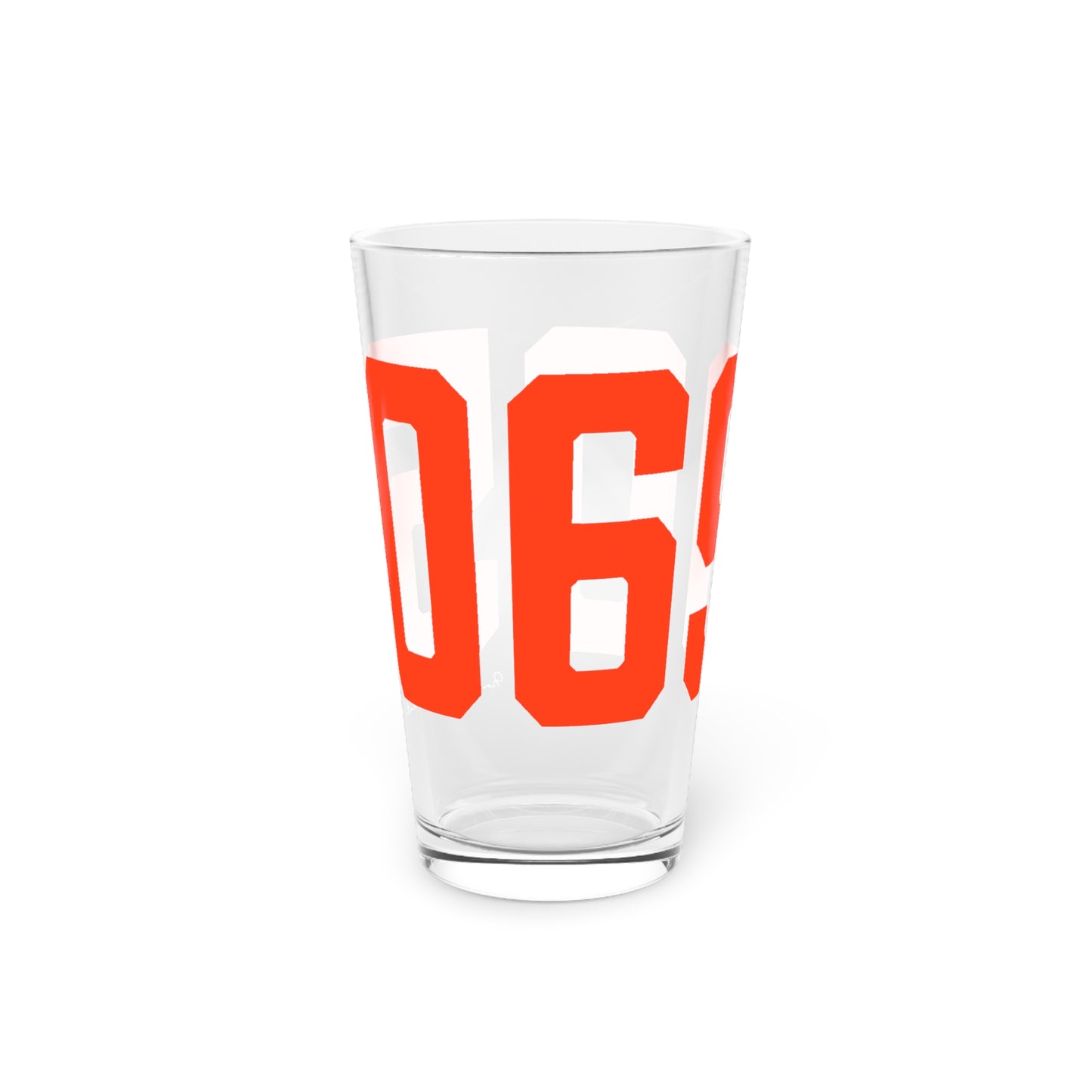 06905 Stamford Connecticut Zip Code Pint Glass, 16oz