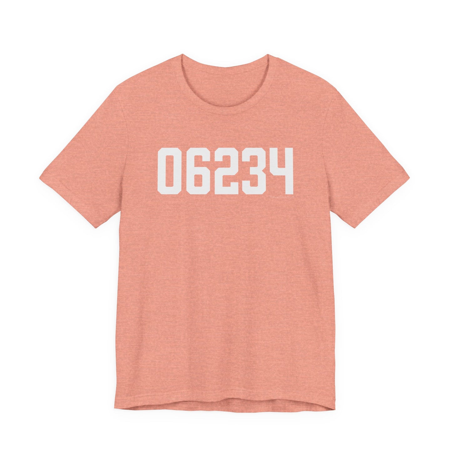 06234 Brooklyn CT Zip Code Unisex Jersey Short Sleeve T-Shirt