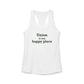 Union is My Happy Place Women's Ideal Racerback Tank Top