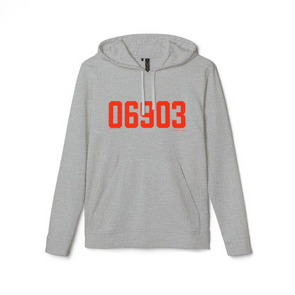 06903 Stamford Connecticut Zip Code adidas Unisex Fleece Hoodie Sweatshirt