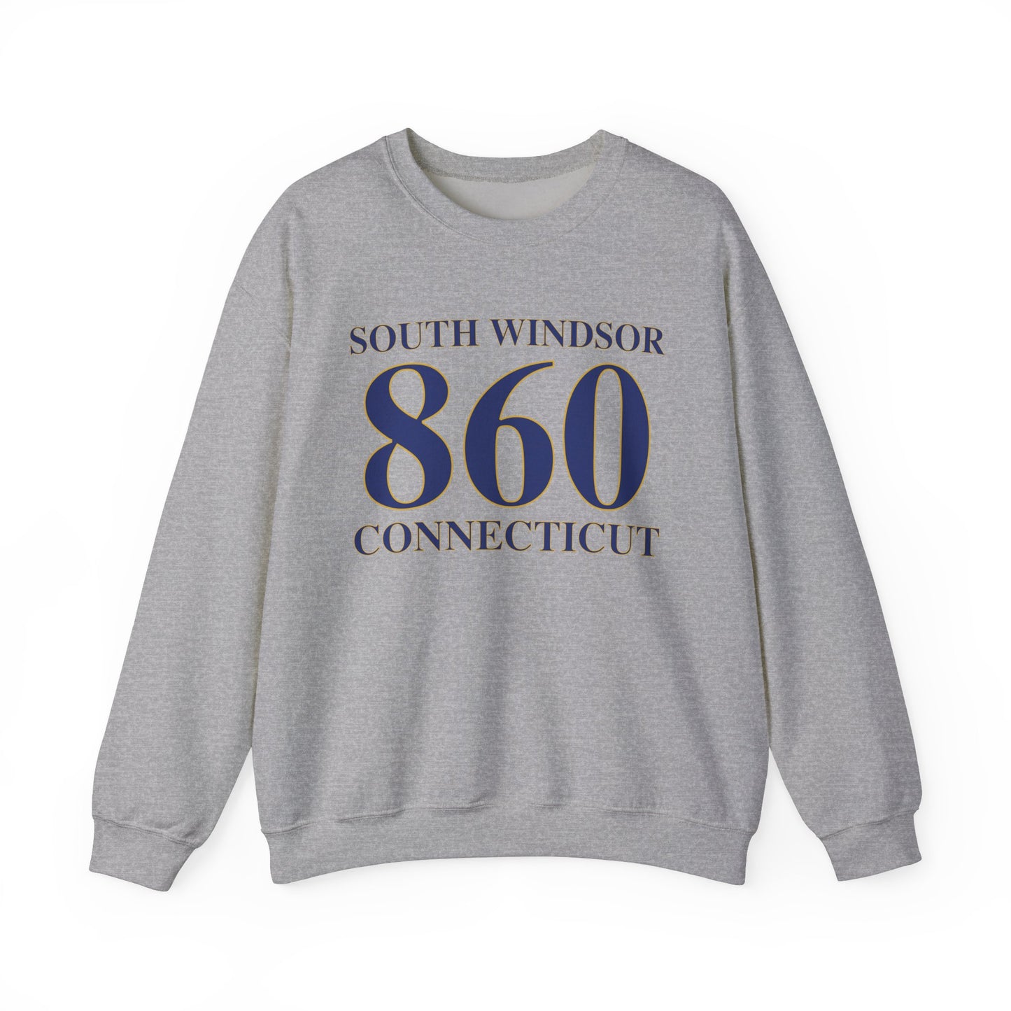 South Windsor 860 Connecticut Unisex Heavy Blend™ Crewneck Sweatshirt