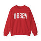 06824 Fairfield CT Zip Code Unisex Heavy Blend™ Crewneck Sweatshirt