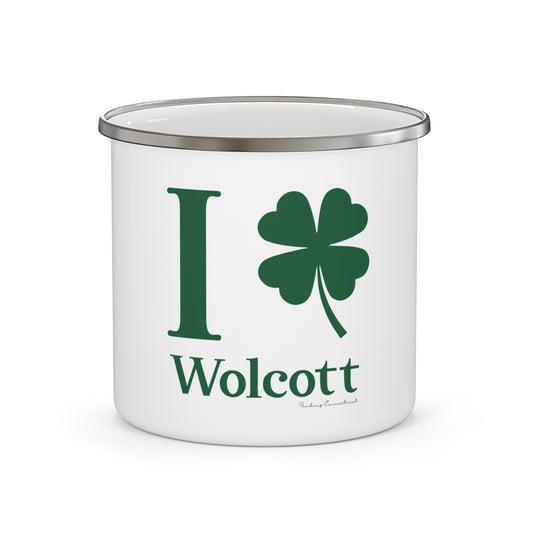 I Clover Wolcott Enamel Camping Mug