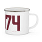 06074 South Windsor Connecticut Zip Code Enamel Camping Mug