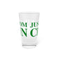 Just a kid from Chaplin Pint Glass, 16oz