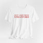 Just a kid from Stratford Unisex Jersey Short Sleeve T-Shirt