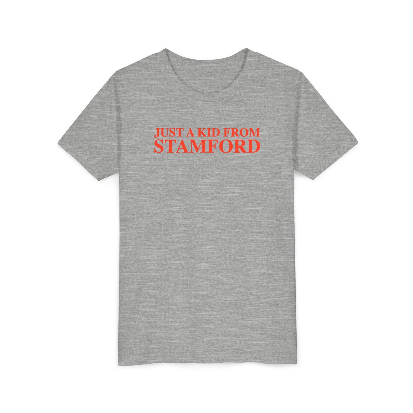 Just a kid from Stamford Youth Short Sleeve T-Shirt