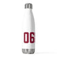 06830 - Greenwich Connecticut Zip Code  20oz Insulated Bottle