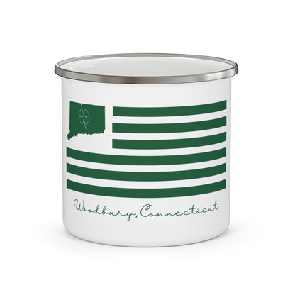 Woodbury St. Patrick’s Day Flag Enamel Camping Mug