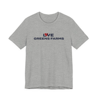 Love Greens Farms Unisex Jersey Short Sleeve T-Shirt