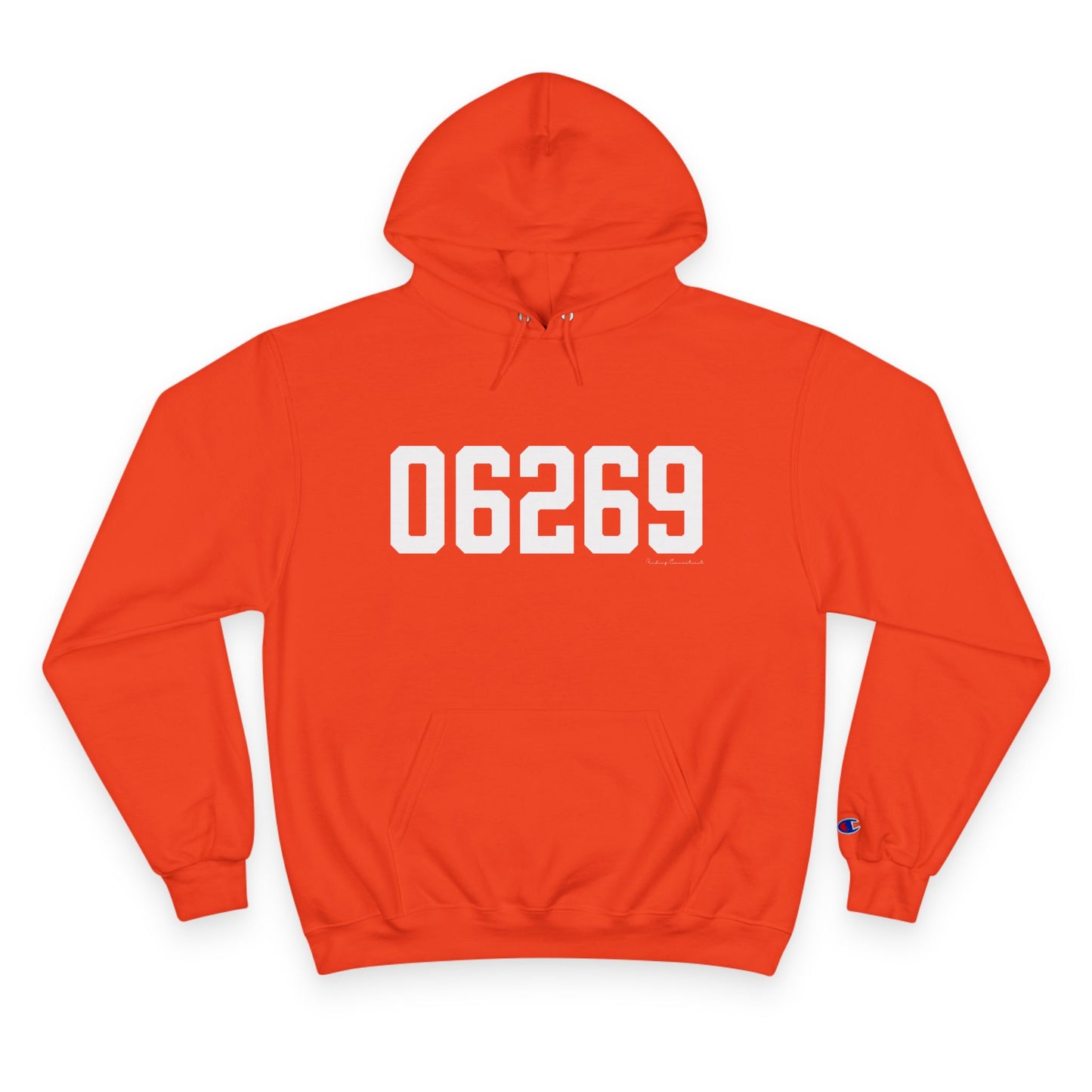 06269 Storrs CT Zip Code Champion Hoodie