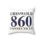 Griswold 860 Connecticut Spun Polyester Square Pillow