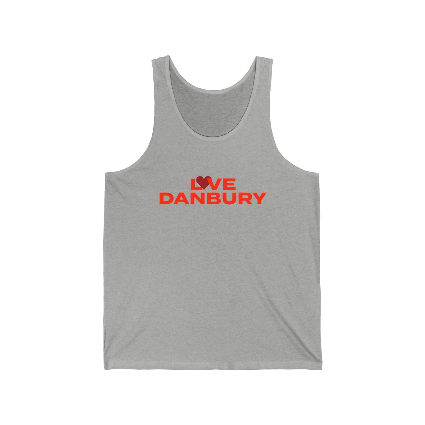 Love Danbury Unisex Jersey Tank Top