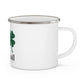 I Clover Cornwall Enamel Camping Mug