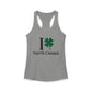 I Clover North Canaan Women's Ideal Racerback Tank Top