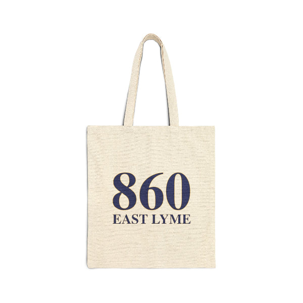 860 East Lyme Cotton tote bag // East Lyme Connecticut gifts  and merch // finding connecticut 