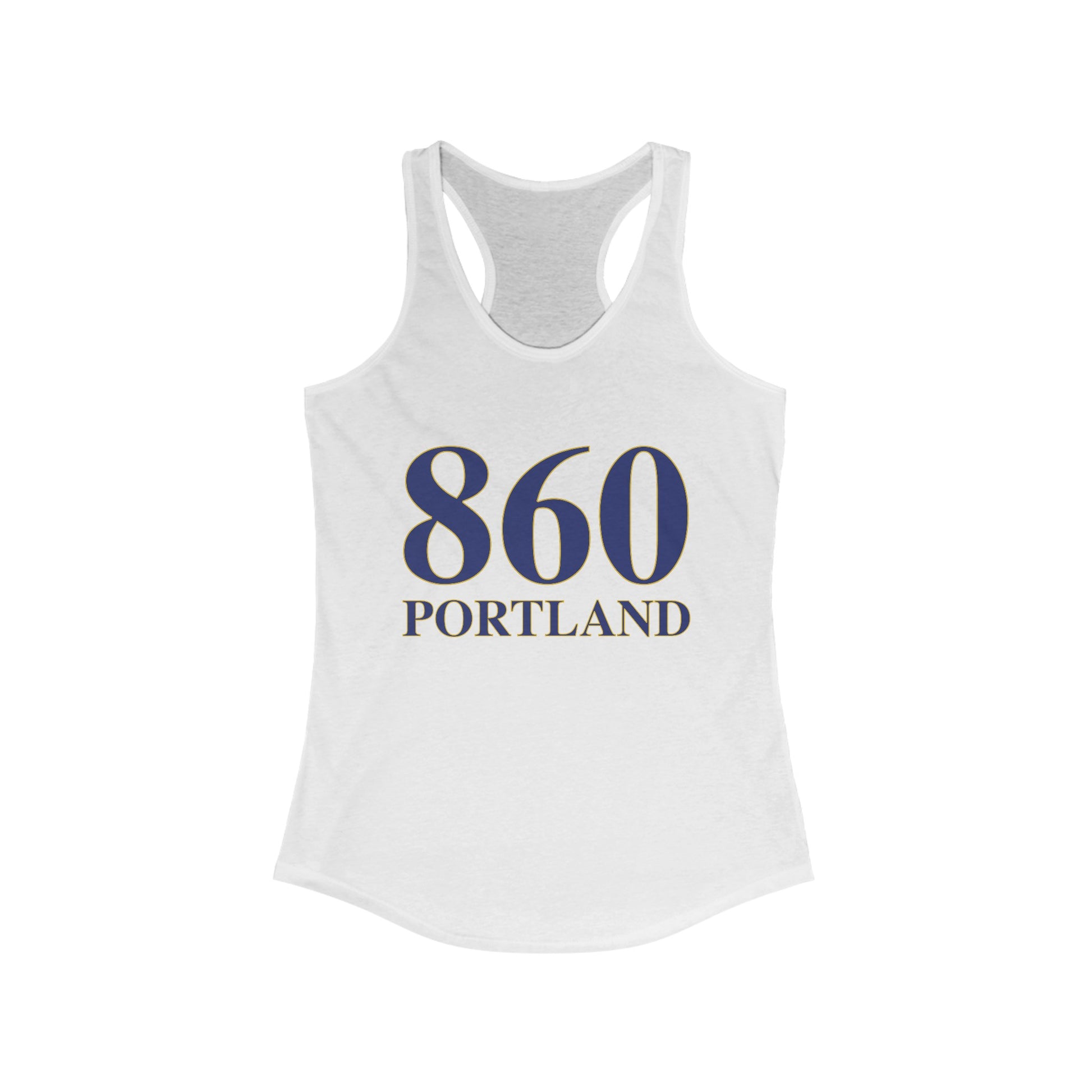 860 Portland // Portland CT women's tank top shirt  // finding connecticut  