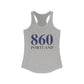 860 Portland // Portland CT women's tank top shirt  // finding connecticut  