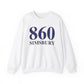 860 Simsbury // Simsbury Connecticut unisex sweatshirt // finding connecticut 