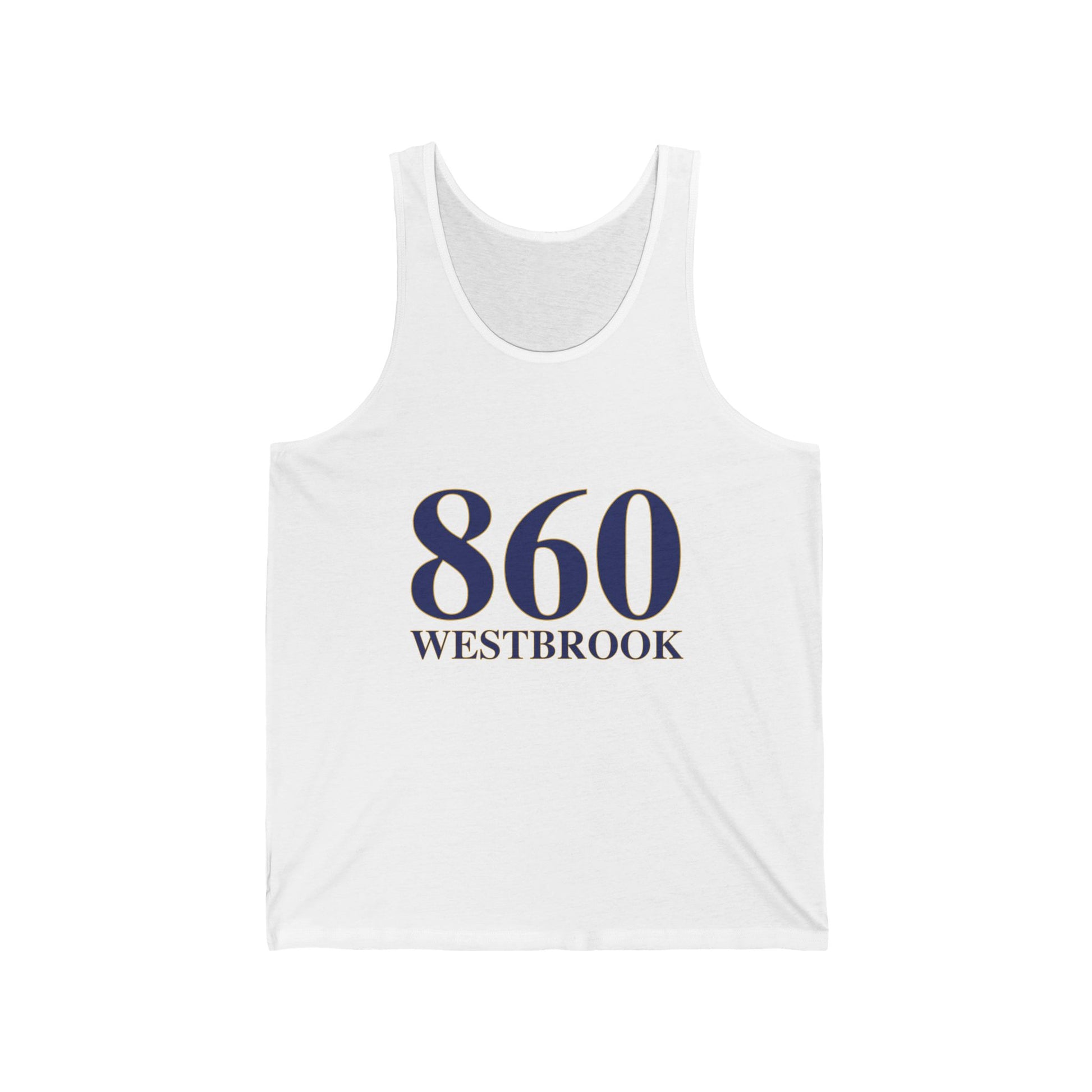 860 Westbrook // Westbrook ct unisex tank top  // finding connecticut