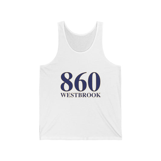 860 Westbrook // Westbrook ct unisex tank top  // finding connecticut