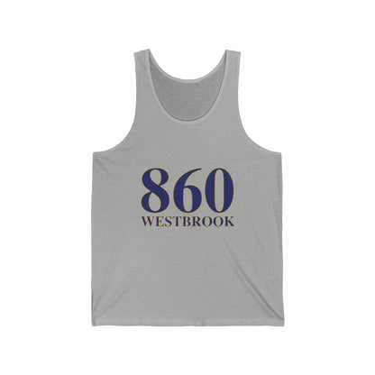 860 Westbrook // Westbrook ct unisex tank top  // finding connecticut
