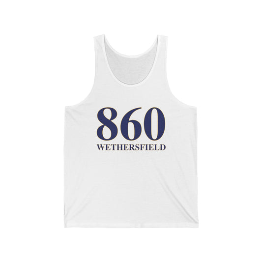 860 Wethersfield // wethersfield connecticut unisex tank top shirt // finding connecticut 