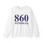 860 Windham // Windham Connecticut unisex sweatshirt // Finding Connecticut 