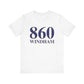 860 Windham // Windham Connecticut unisex t shirts // finding connecticut 