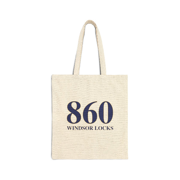 860 Windsor Locks tote bag// windsor locks connecticut gifts and merch // finding connecticut 