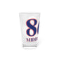 860 middletown red white blue pint glass // middletown connecticut drinkware, mugs and gifts // finding connecticut 