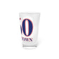 860 middletown red white blue pint glass // middletown connecticut drinkware, mugs and gifts // finding connecticut 