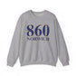 860 norwich // norwich ct  unisex sweatshirt // finding connecticut 
