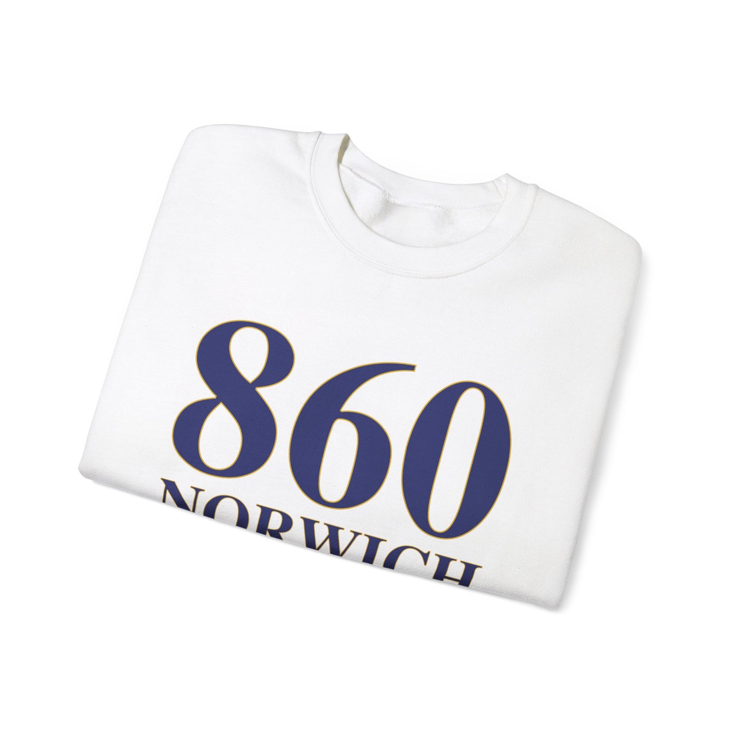 860 norwich // norwich ct  unisex sweatshirt // finding connecticut 