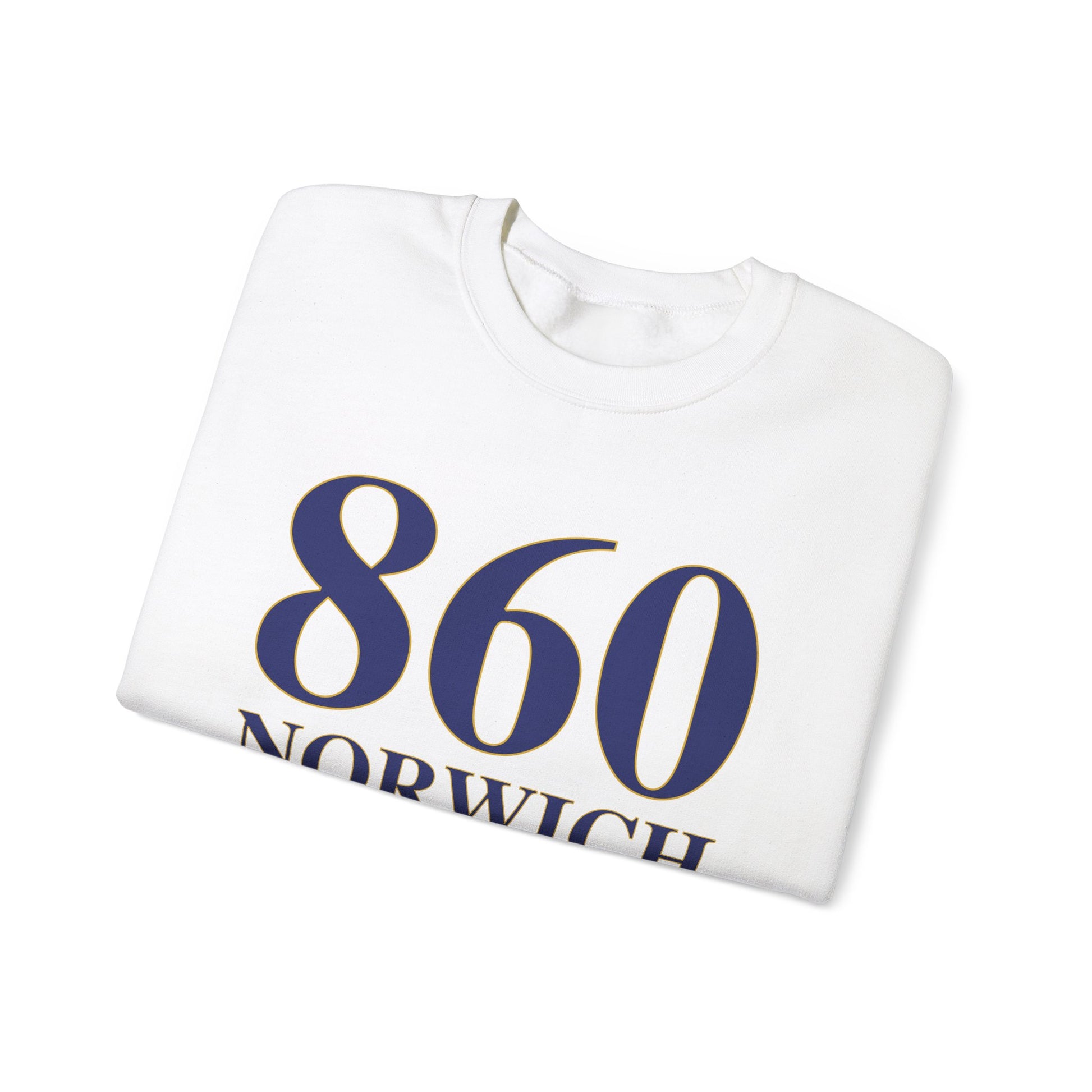 860 norwich // norwich ct  unisex sweatshirt // finding connecticut 