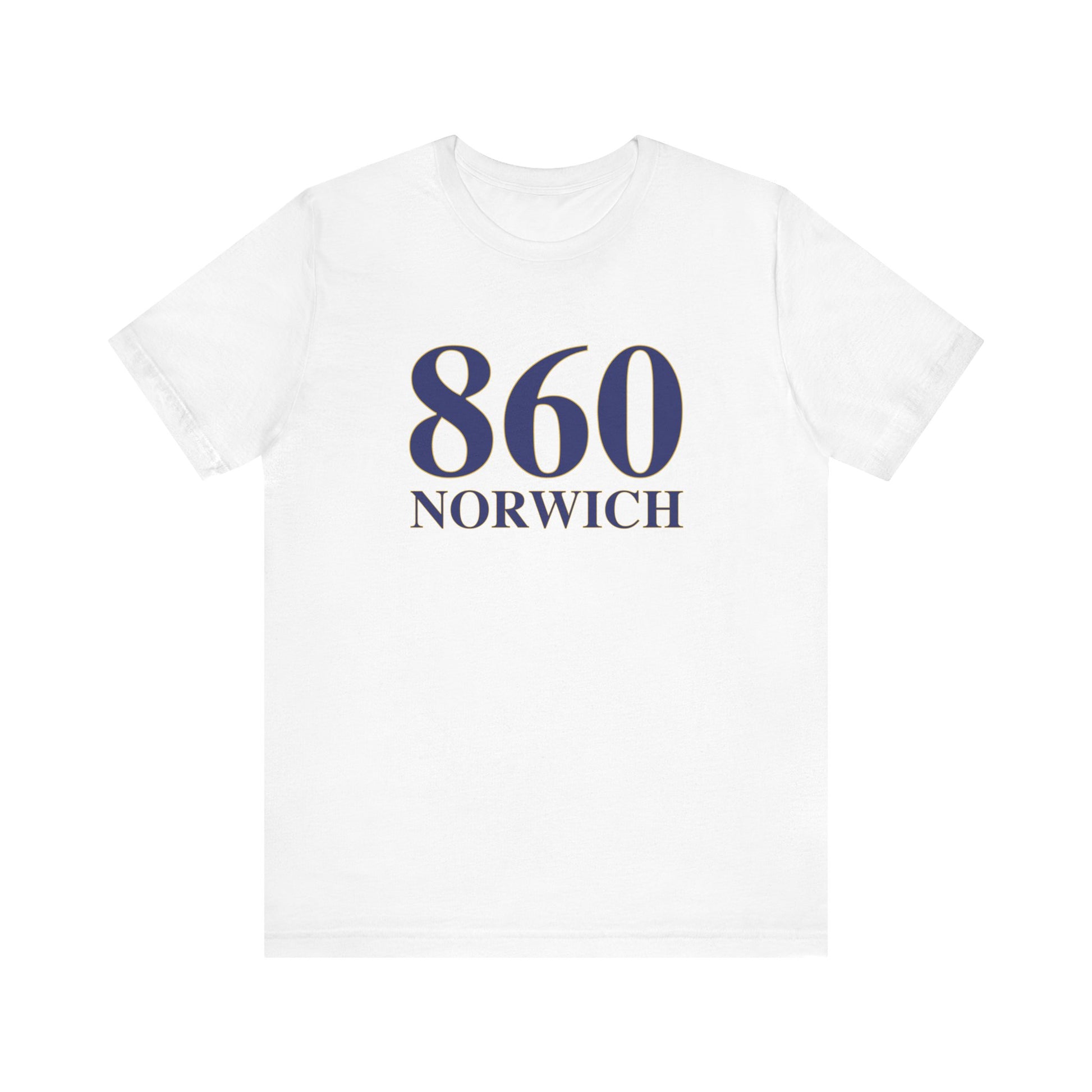 860 norwich // norwich ct  unisex t shirt // finding connecticut 