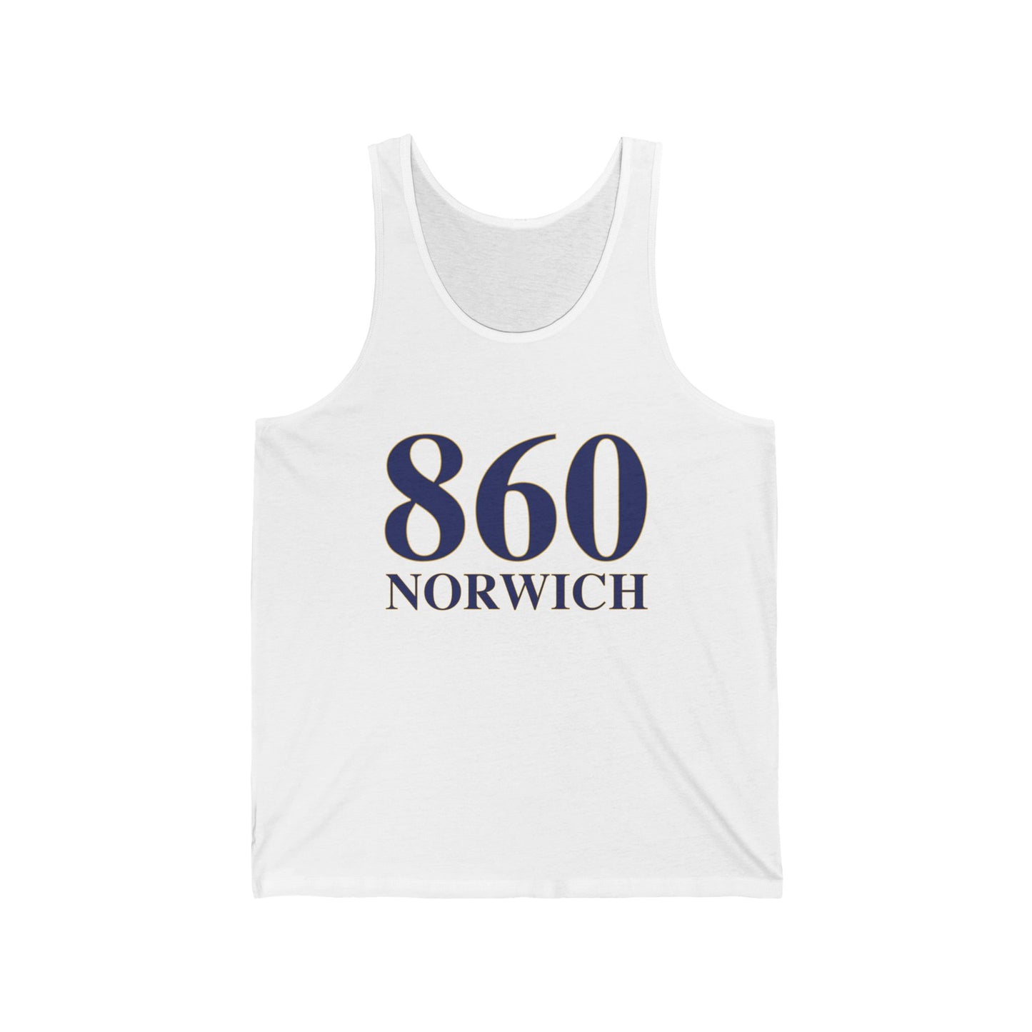 860 norwich // norwich ct  unisex tank top shirt // finding connecticut 