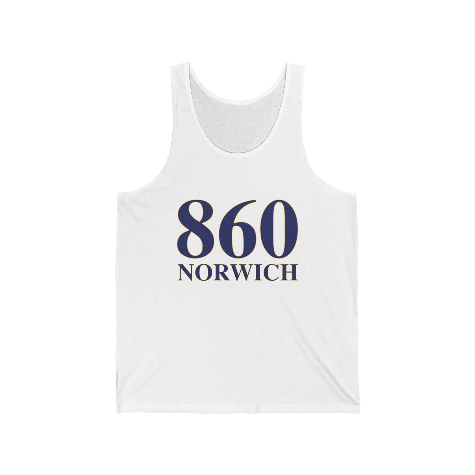 860 norwich // norwich ct  unisex tank top shirt // finding connecticut 