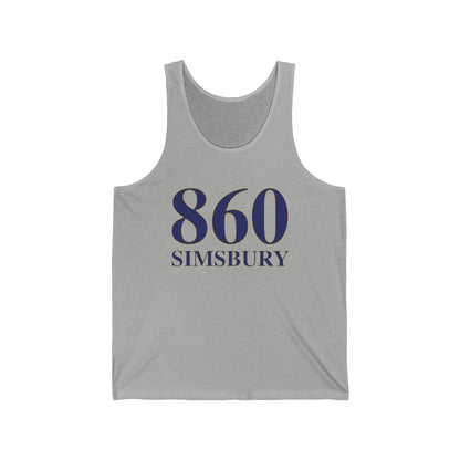 860 simsbury // simsbury connecticut unisex tank top shirt // finding connecticut 