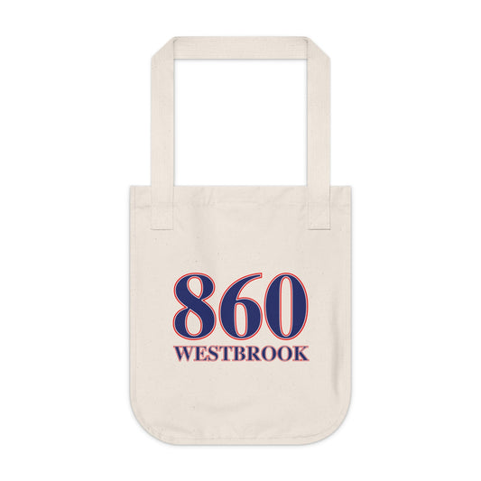 860 westbrook tote bag - westbrook connecticut gifts and merch by Finding Connecticut 