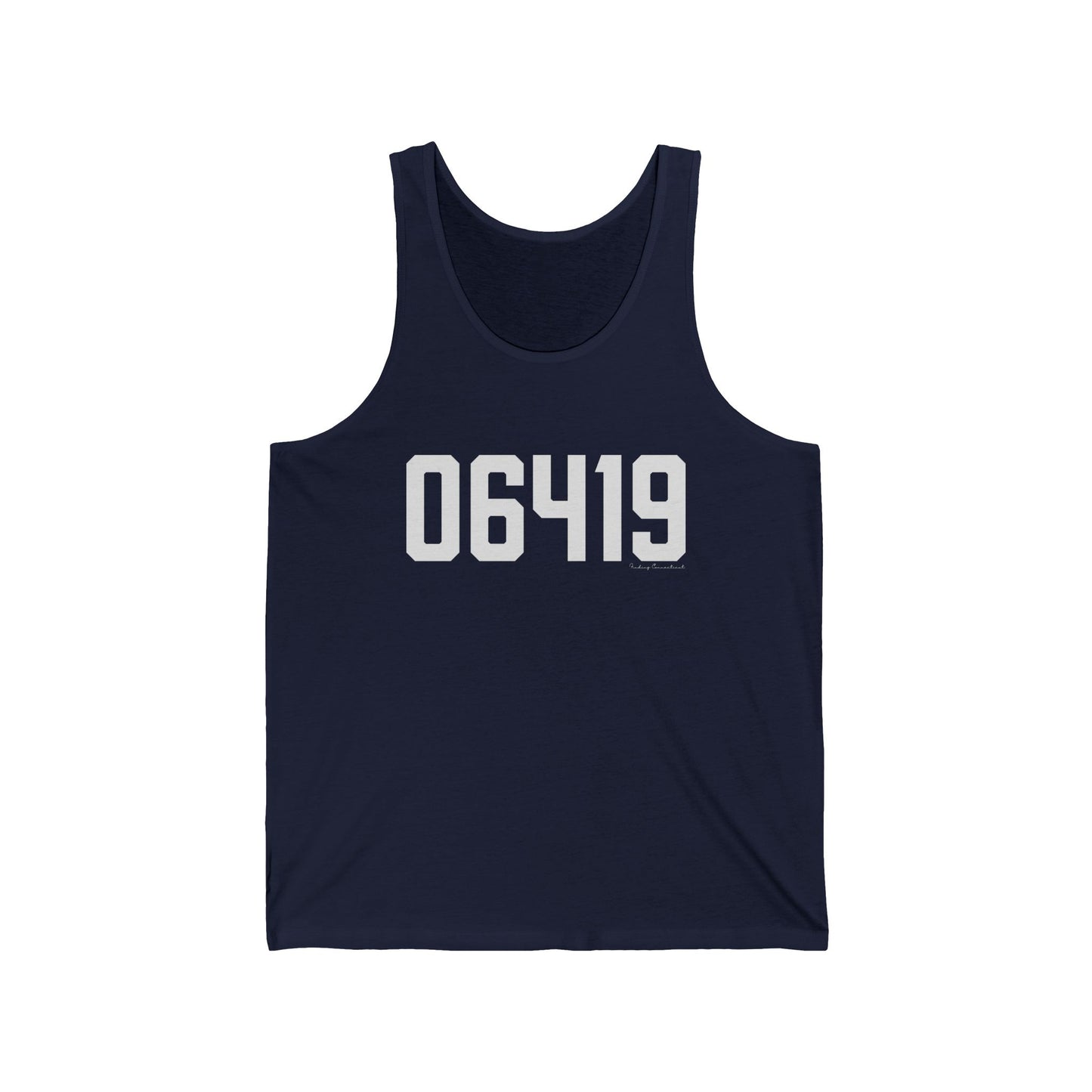 06419 Killingworth CT Zip Code Unisex Jersey Tank Top