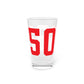 06825 Fairfield Connecticut Zip Code Pint Glass, 16oz