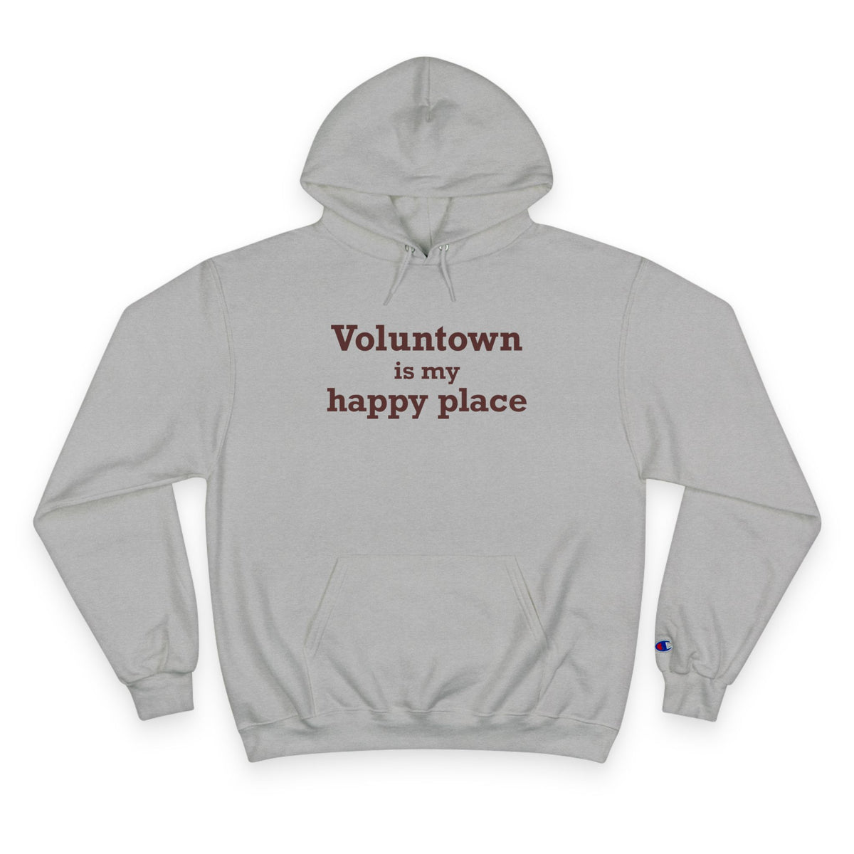 Voluntown is My Happy Place Champion Hoodie