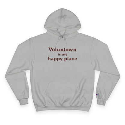 Voluntown is My Happy Place Champion Hoodie