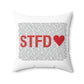 Stratford Love Spun Polyester Square Pillow