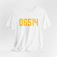 06514 Hamden Connecticut Zip Code Unisex Jersey Short Sleeve T-Shirt