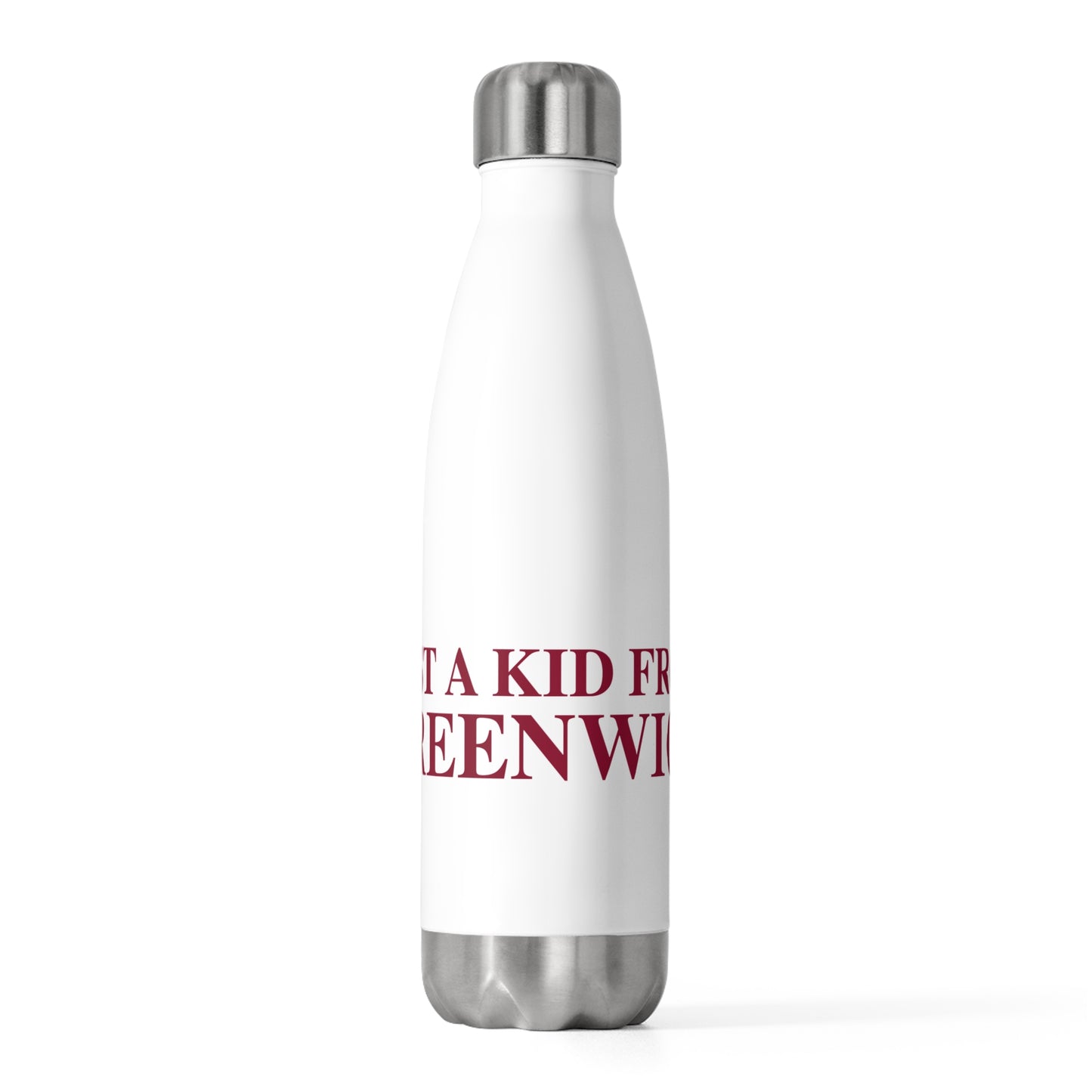 Just a kid from Greenwich 20oz Insulated Bottle