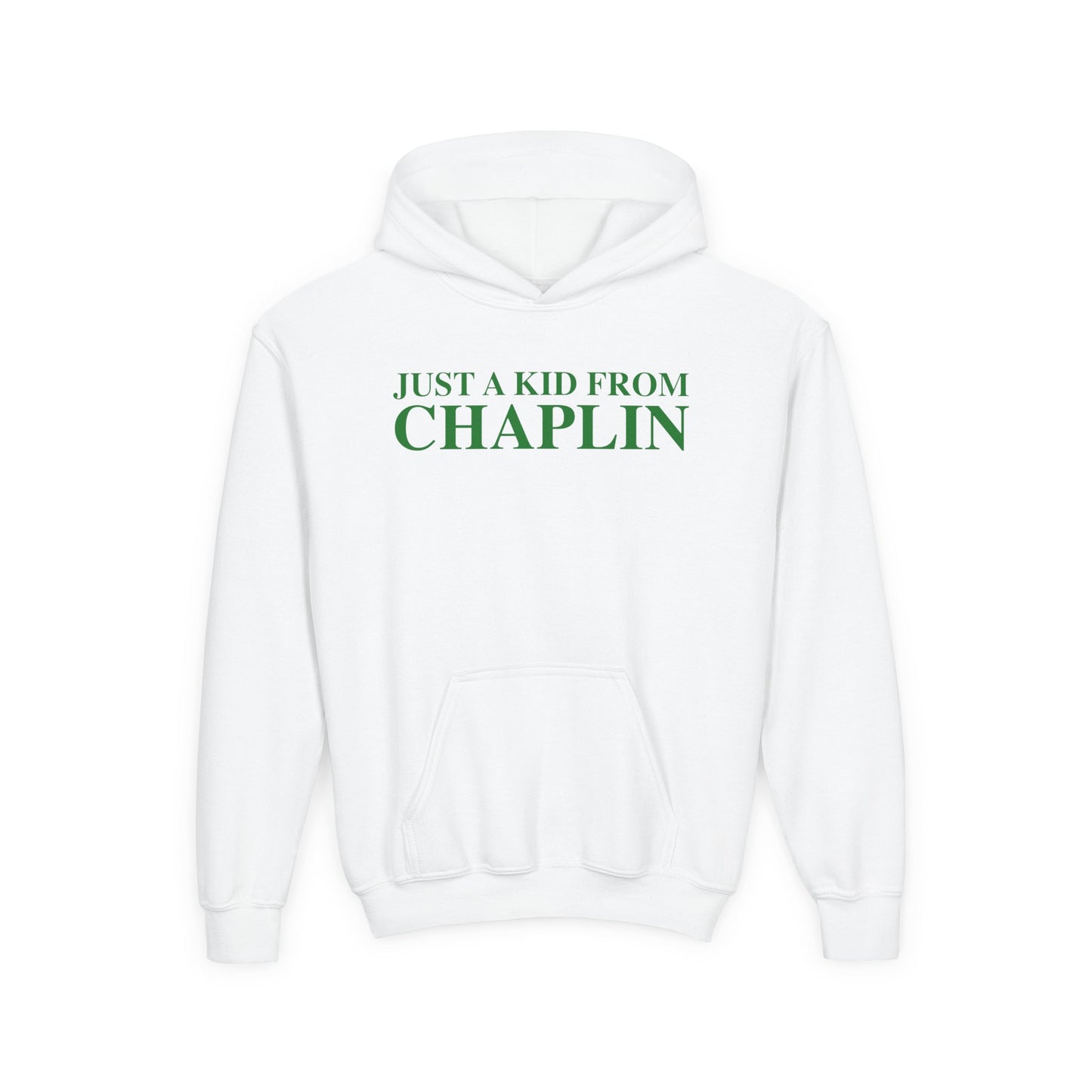 Just a kid from Chaplin Youth Heavy Blend Hooded Sweatshirt