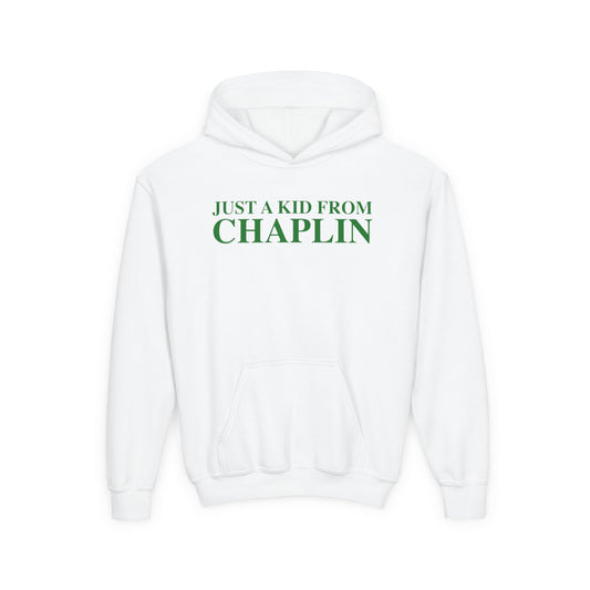 Just a kid from Chaplin Youth Heavy Blend Hooded Sweatshirt