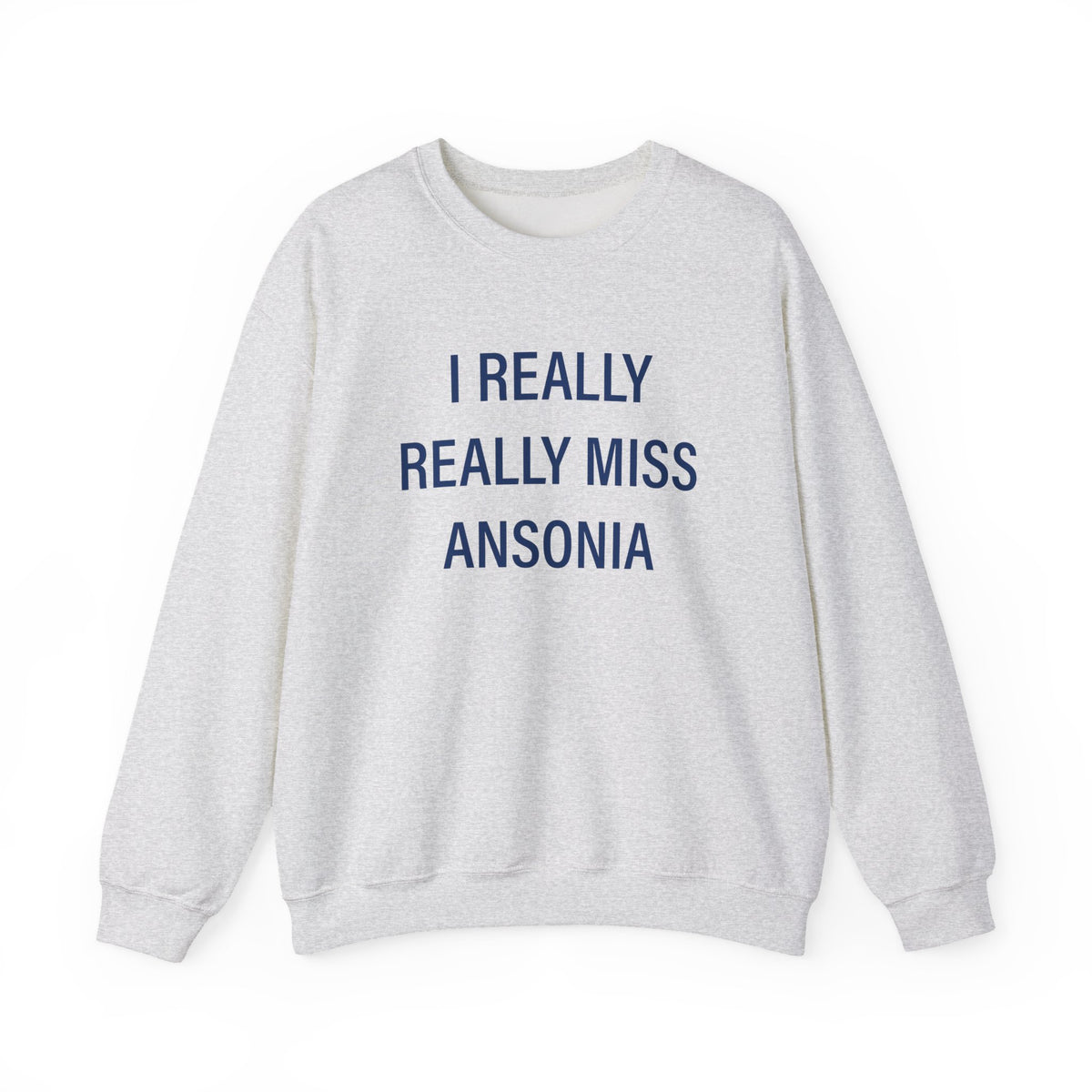 I Really Really Miss Ansonia Unisex Heavy Blend™ Crewneck Sweatshirt